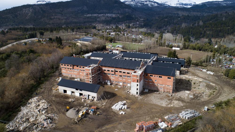 hospital nuevo desde el cielo