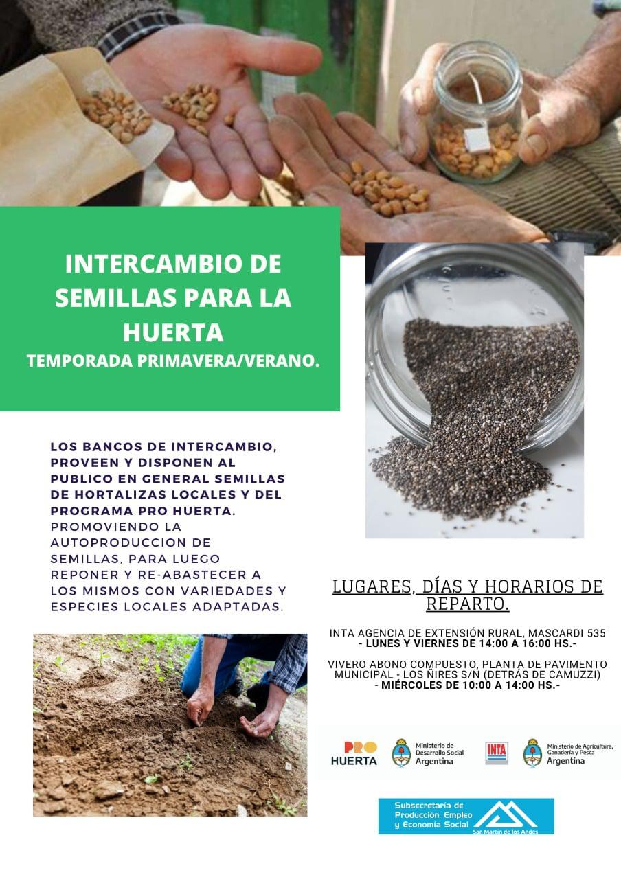 intercambio de semillas