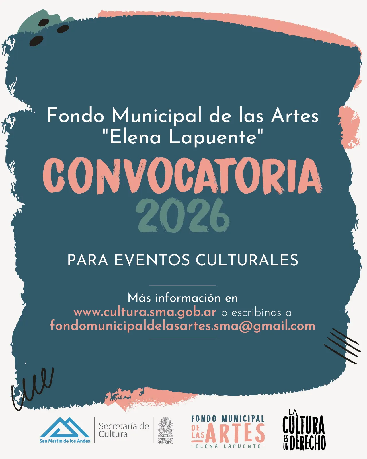 Convocatoria 2026 del Fondo Municipal de las Artes “Elena Lapuente”