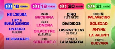 fiesta de la conflu grilla