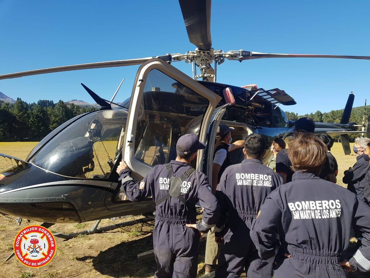 bomberos helicopteros