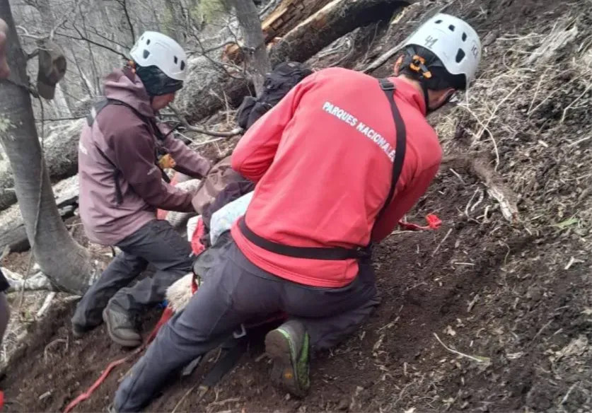 rescate en cerro milico