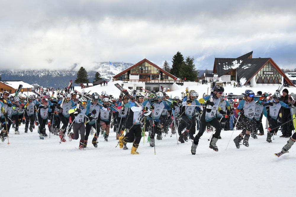 LARGADA TETRATLÓN CHAPELCO 2021