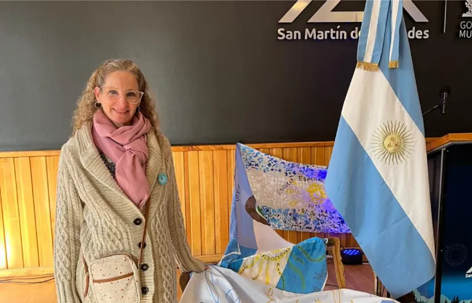 bandera mas larga Gabriela