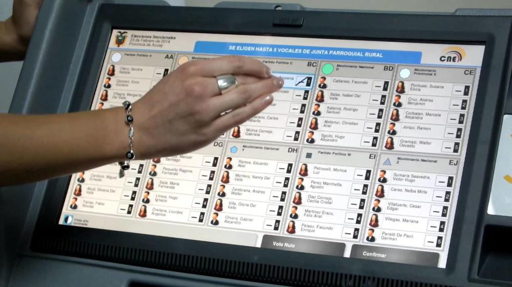 voto electronico gigante