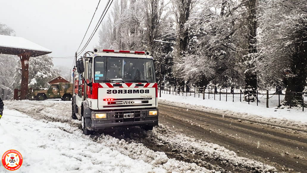 Bomberos y la nieve (6)