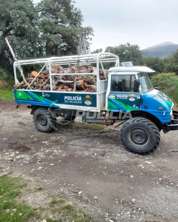 policia leña