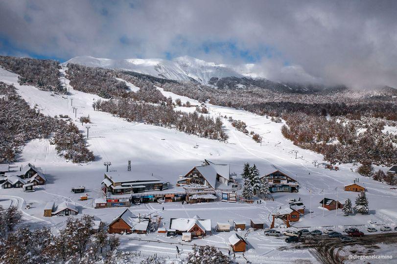 Chapelco en abril