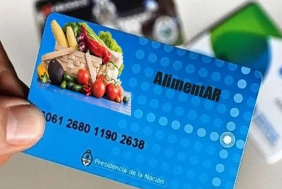 tarjeta alimentaria