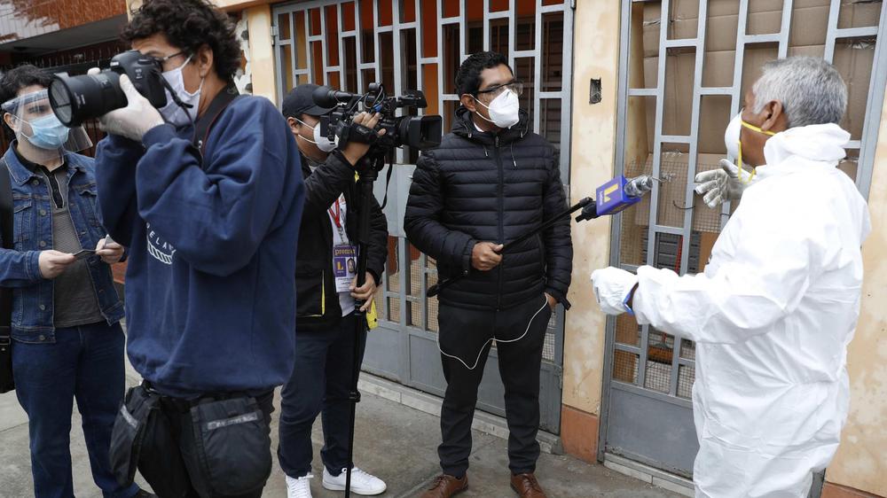 periodistas pandemia
