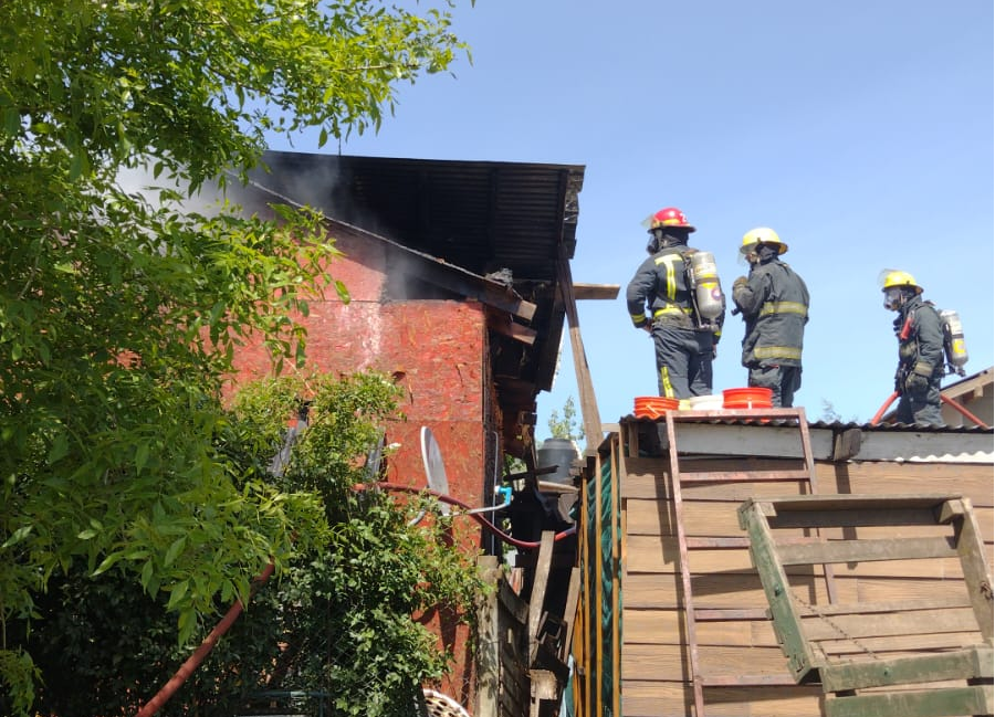 incendio en vivienda