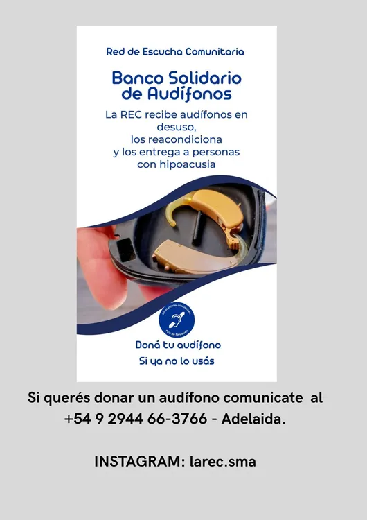 Flyer campaña audífonos