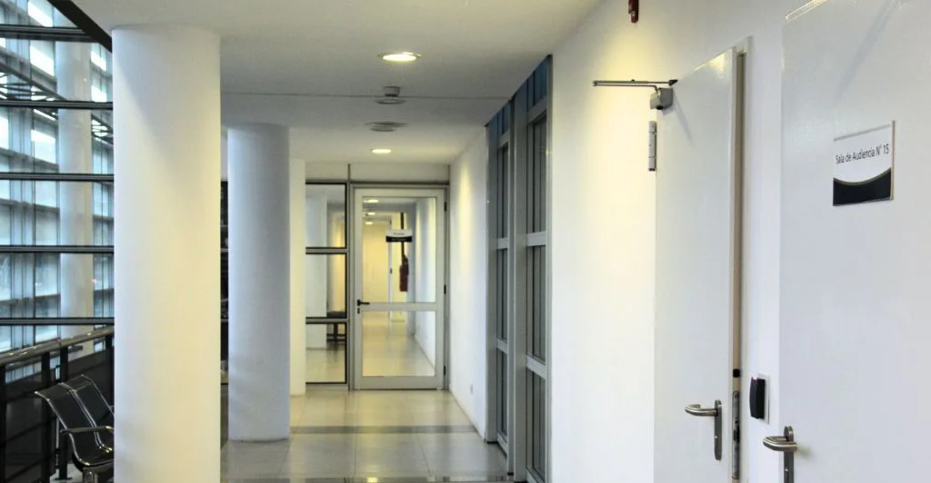 sala de audiencias