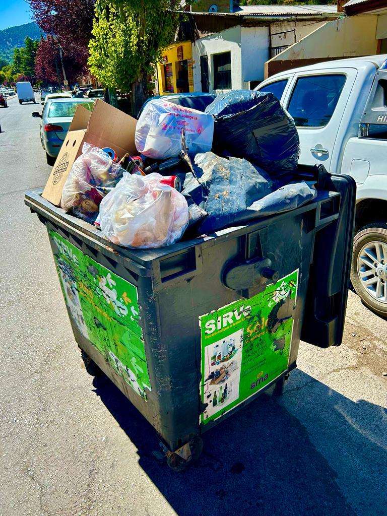 Sirve cesto tacho basura residuo