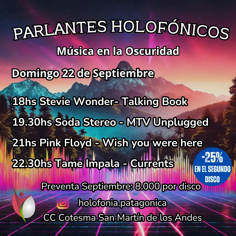 -25% EN EL 2° DISCO